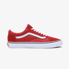 Resim Vans Old Skool Erkek Kırmızı Sneaker 