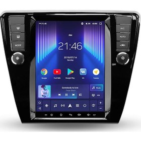 Resim Celali Tuning Skoda Süper B 2008-2014 Android 12 Carplay Navigasyon Tesla Ekran Multimedya - 4gb Ram 64gb Hdd 