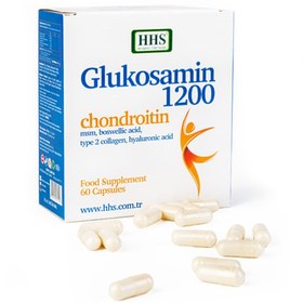 Resim HHS Glucosamine Chondroitin MSM 1200 mg 60 Kapsül 