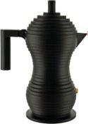 Resim Alessi Mükemmel Tasarım ve Lezzet Pulcina MDL02/3 BB Tasarım Espresso Kahve Makinesi Dökme Alüminyum 