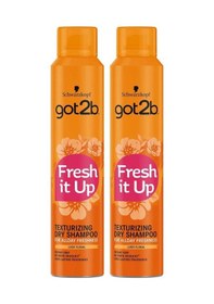 Resim Schwarzkopf Got2b Fresh It Up Texture Kuru Şampuan 2 x 200 ML 