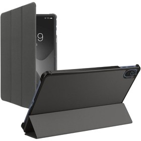Resim Fuchsia Honor Pad 8 Uyumlu Akıllı Kılıf Pu Deri Standlı Tablet Kılıfı 