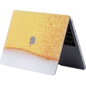 Resim Apple Uyumlu MacBook Air Kılıf 13 İnç Fizzy Eski Usb'li Model 2010-2017 A1369 A1466 İle Sarı 