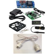 Resim 6 Lı Kuluçka Seti,Kuluçka Makinesi,Nem Ölçer,Termostat,Fan,Adaptö N11.1259 