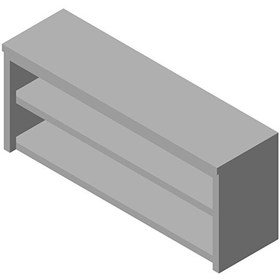 Resim Öztiryakiler Kapısız Duvar Dolabı 100x40 CM 