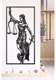 Resim Lady Justice - Metal Tablo 