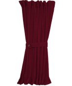 Resim Pandami Mercedes Sprinter W902 Orta Şase 1997-2004 Uyumlu Bordo Raylı Oto Perde Takımı 