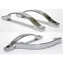 Resim AyrStore Feyza Yapı Cam Duşakabin Ay Kulp 160 mm 2 Kapaklık Krom Renk 