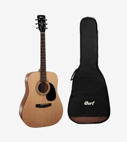 Resim Cort Ad810Opw Akustik Gitar Kılıflı Open Pore Ladin Kapak Ar 