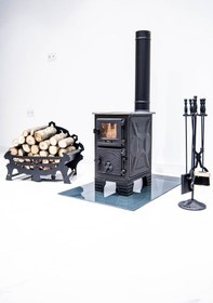 Resim Mini Soba Yarım Fırınsız Kuzine Estetik Küçük Konteyner 