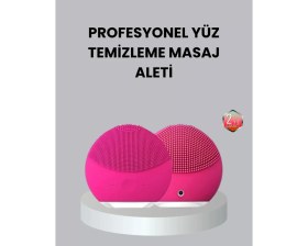Resim Nemere İthalat 3 Fonksiyonlu Yüz Temizleme ve Masaj Cihazı - Su Geçirmez, Şarjlı, Ölü Deri Temizleyici ve 