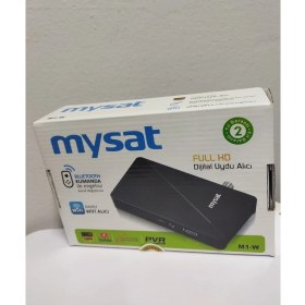 Resim Mysat Mini Uydu Alıcısı – Çanaklı veya Çanaksız Kullanım, Wi‑Fi ve Bluetooth Kumanda, TKGS, Full HD, HDMI, USB, Scart 