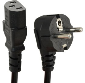 Resim Platoon 1.5 Metre Power Kablo Pc Güç Kablosu Bilgisayar Elektrik Kablosu 