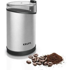 Resim Esmo Home Krups Fast Touch GX204D Elektrikli Kahve Değirmeni, Paslanmaz Çelik, 200 Watt Güç, Siyah, 75 G 