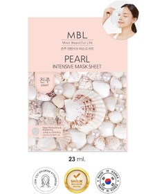 Resim Nemlendirici Ve Besleyici Etkili İnci Özü İçeren Yüz Maskesi 