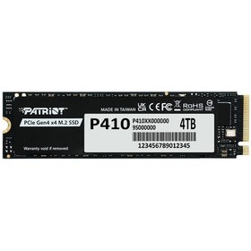 Resim Patriot P410 Pcıe Gen4 X4 Nvme 1.4 M.2 2280 Ssd R/5000 W/4500 Adad2ptr0003 