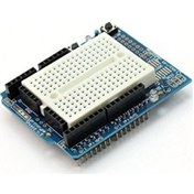Resim Mini Breadboardlu Arduino Uno R3 Proto Shield Kiti 4 Adet 