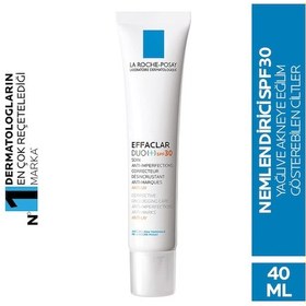 Resim La Roche Posay Effaclar Duo+ SPF30 Akne Eğilimli Ciltler için Bakım Kremi 40 ML 