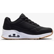 Resim Skechers Uno - Stand On Air 73690/Blk Kadın Sneaker Ayakkabı - Siyah 