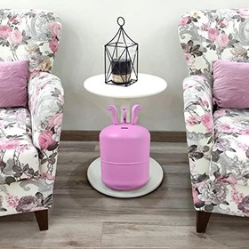 Resim Dekoratif Metal Tüp Kumbara Boy 42 cm En 26 cm Pembe Renk Kilitli Kumbara Şifreli Kilitli 