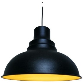 Resim Riolight Retro Siyah Içi Gold Tekli Metal Sarkıt Çap: 34Cm (538286207) 