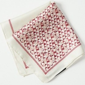 Resim Ac&Co / Altınyıldız Classics Erkek Bej - Bordo Desenli Mendil Bej - Bordo 