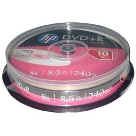 Resim HP DRE00060-3 DVD-R DOUBLE LAYER 8X 8.5 GB DATA 10'LU 
