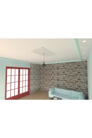 Resim Motifpiyer Lamba Tavan Göbeği-14-Dikdörtgen-DK-O-56 x 96 cm-2 Adet 