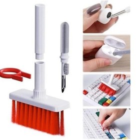 Resim Zmc Bilişim Çok Amaçlı Kırmızı Hassas Fırça Başlıklı Bilgisayar Laptop Temizleme Fırçası 