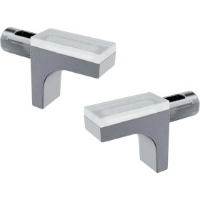 Resim Glaswen Raf Pimi Düz Vantuzlu Cam Ahşap Metal Raf Tutucu Çivisi Mobilya Dolap Pimi (50 Adet) 