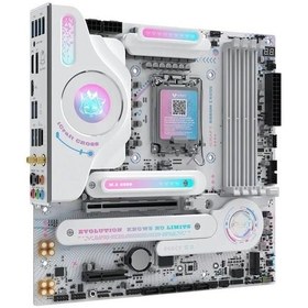 Resim Maxsun İcraft B860m Cross Pro Wıfı Ddr5 Hdmı-dp Typec Pcıe 5.0 1851p Matx Beyaz 