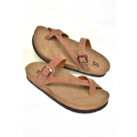 Resim Fox Shoes Taba Kadın Terlik B777753002 Taba 