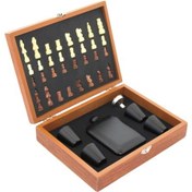 Resim Satranç Tahtası Matara Seti 