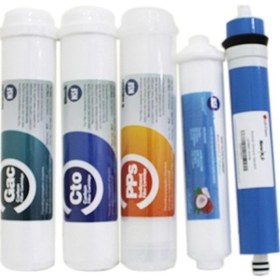 Resim Kapalı Kasa Su Arıtma 5'li Set Filtre 