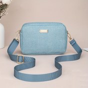 Resim 2025 Yeni Klasik Düz Renk Crossbody Omuz Çantası Moda Kadınlar İçin PU Polyesterden Yapılmıştır 