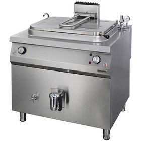 Resim Öztiryakiler 900 Seri İndirekt Kaynatma Tenceresi, Elektrikli, 250 Lt, 100*90*85, Oteı 250 