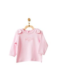 Resim Dear_Enika Andywawa Kız Bebek Pembe Organik 2Li Alt Üst Takım Set Ac21656Rp 