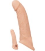 Resim Lilitu Shop 6,5 cm Dolgulu Realistik Penis Kılıfı 