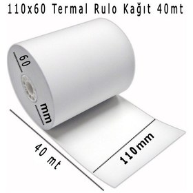 Resim 110X40 M Termal Rulo 50'li Paket 