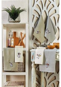 Resim 6 Parça Mutfak Kurulama Bezi 30 X 50 Cm Chef Renkli 