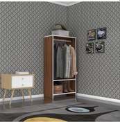 Resim Kenzlife giysi dolabı rüknettin 120*060*30 cvz gardırop 