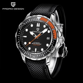 Resim Pagani design PD-1667 '007' James Bond Seamaster 100M Su Geçirmez Japonya NH35 Mekanik Saat Safir Paslanmaz Saat 