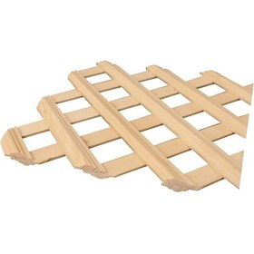 Resim Iahşap Seperatör Ahşap Kendin Yap Tasarım ( Balık Sırtı ) 