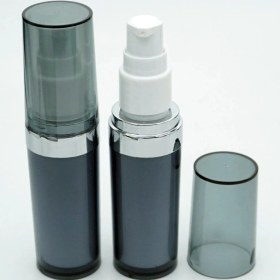 Resim Losyon ve Krem Şişesi 30 ml 5 Adet Gri Akrilik Şişe 