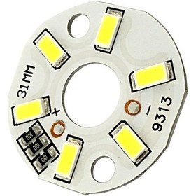 Resim 5730 5V 3W 32mm Beyaz Led Modül Aluminyum Pcb 6 Led Lamba Aydınla 