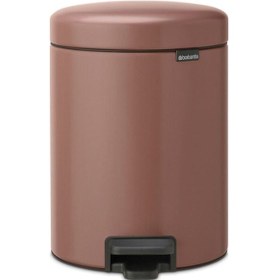 Resim Brabantia Newıcon Satın Taupe Pedallı Çöp Kutusu 5lt Rose 
