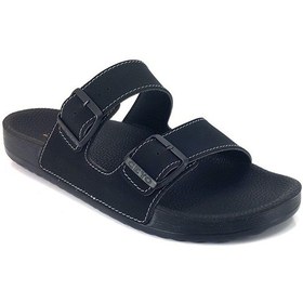 Resim Ceyo Bahama-10 Erkek Tokalı Anatomik Terlik Siyah 