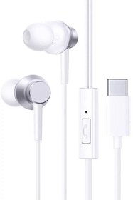 Resim Baseus Süper Ses Sistemli Type C Kablolu Mikrofonlu Kulaklık, Hifi Ses, Hd Mikrofonlu Type C Kulaklı 