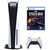 Resim Playstation 5 825 GB + PS5 Marvel's Spider-Man: Miles Morales 