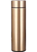 Resim Springsun 304 Çelik Vakumlu Isı Saklama Bardak, Dokunmatik Led Sıcaklık Gösterici, Damlacık Sağlama, Taşınabilir 500ml Altın 
